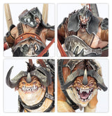 Warhammer: Age of Sigmar Ogor Mawtribes- Maulbeast Raiders/Cavalry