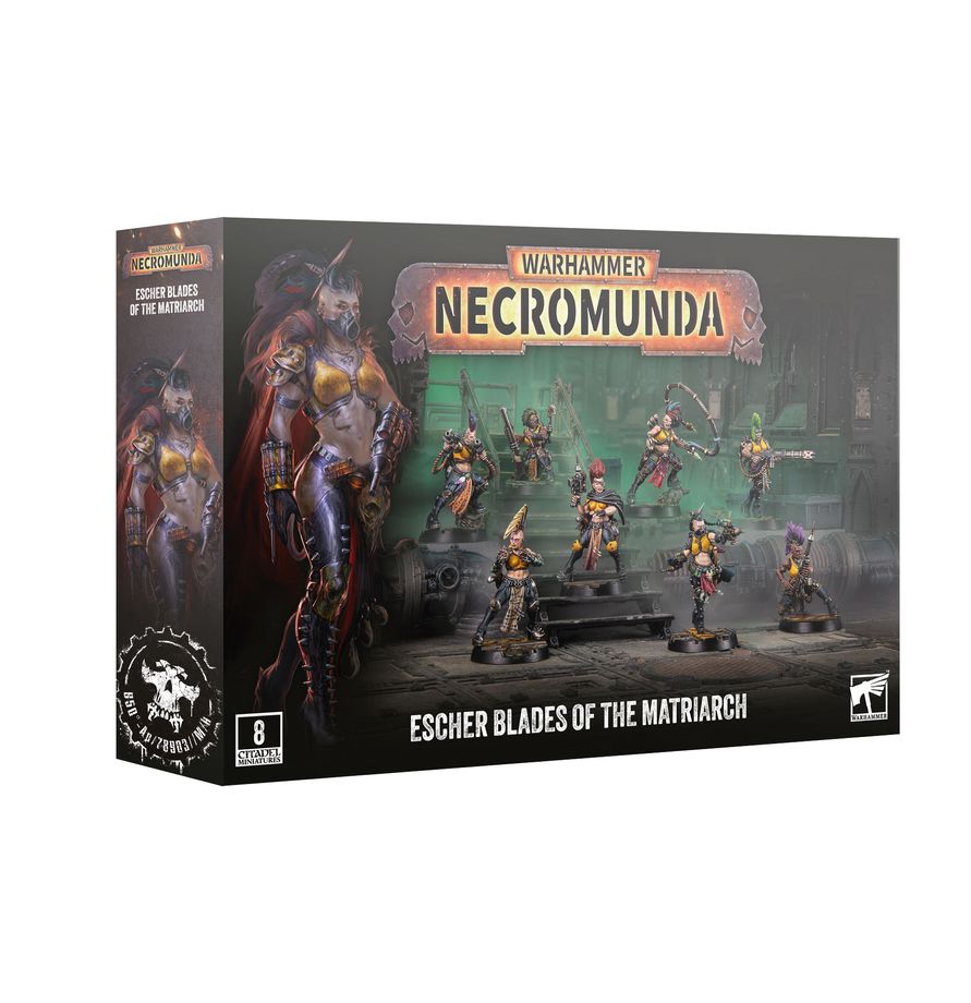 Warhammer Necromunda: Escher Blades of the Matriarch