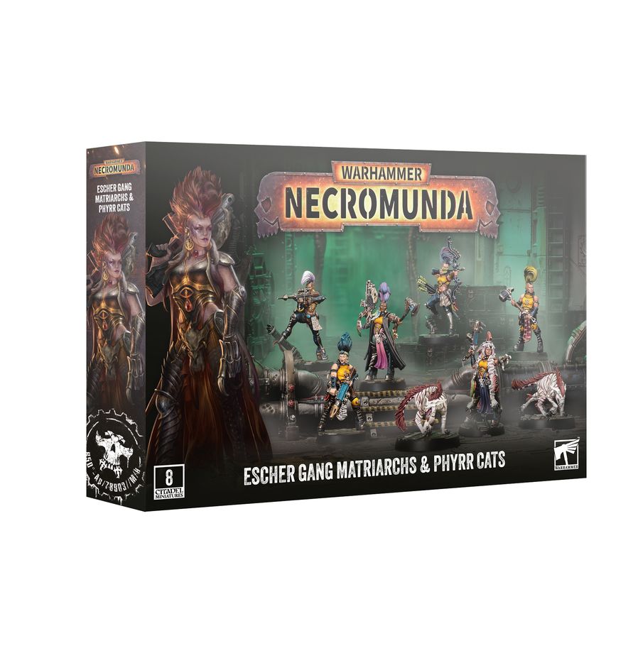 Warhammer Necromunda: Escher Matriarchs & Phyrr Cats