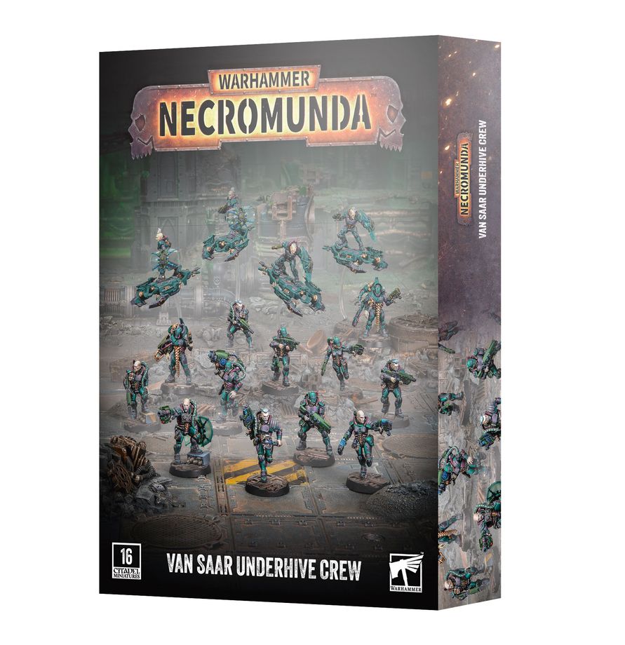 Warhammer Necromunda Skirmish: Van Saar Underhive Crew