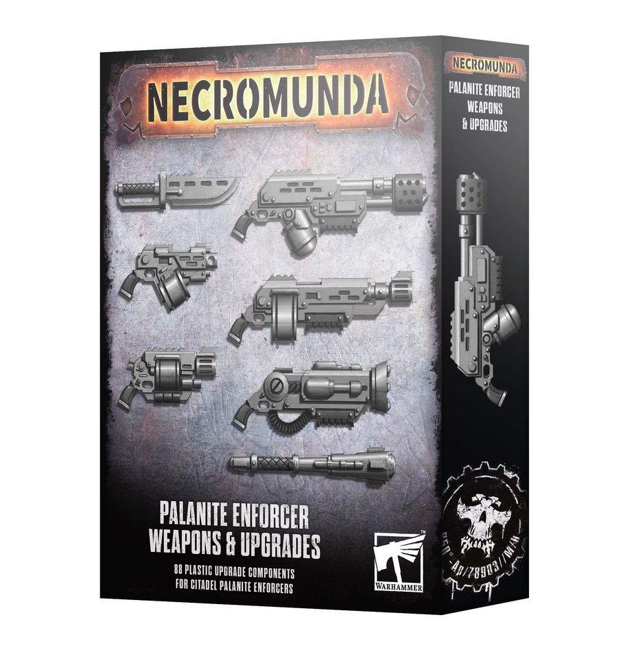 Warhammer Necromunda: Palanite Enforcer Weapons & Upgrades