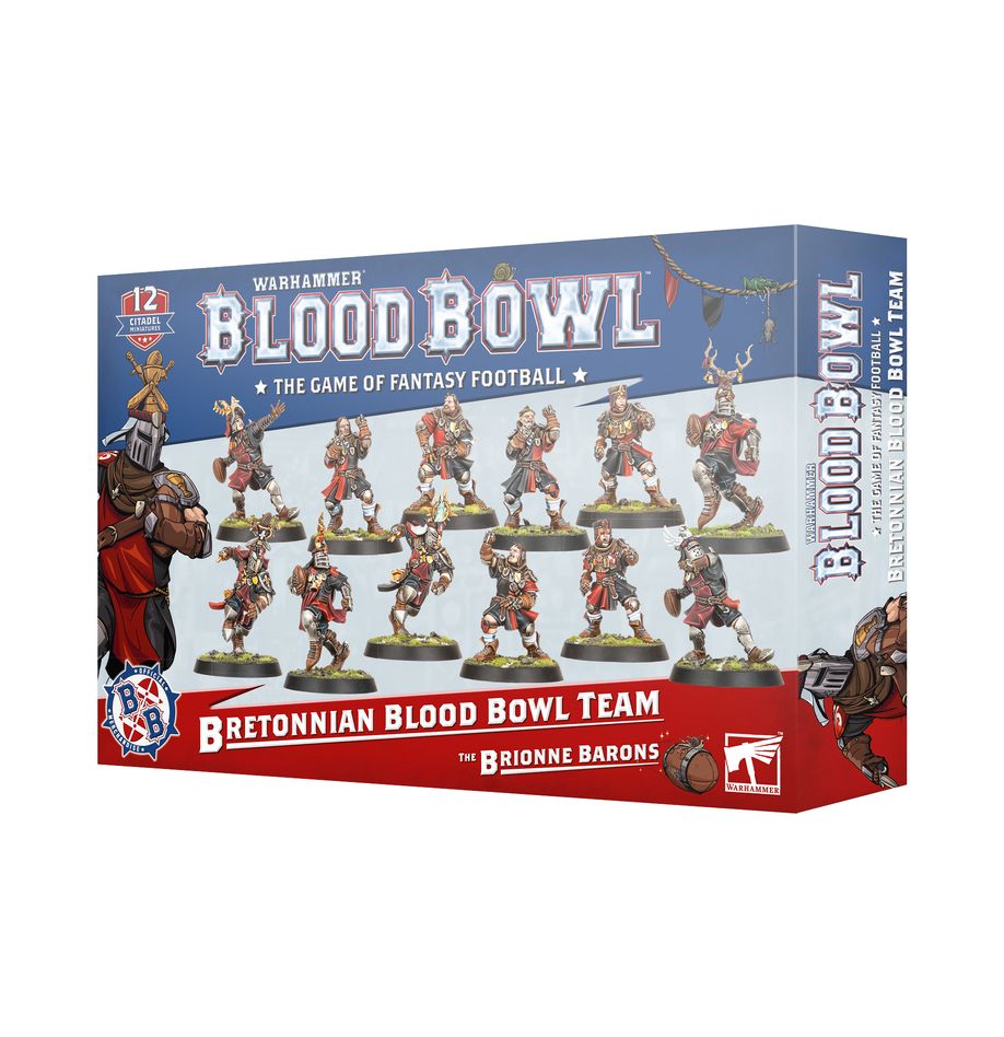 Warhammer Blood Bowl – Bretonnian Blood Bowl Team: The Brionne Barons