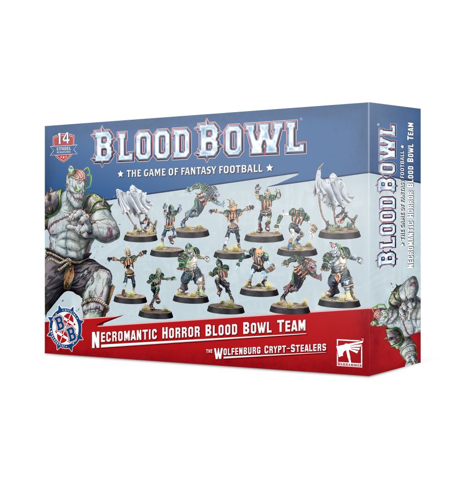 Warhammer: Necromantic Horror Blood Bowl Team – The Wolfenburg Crypt-stealers