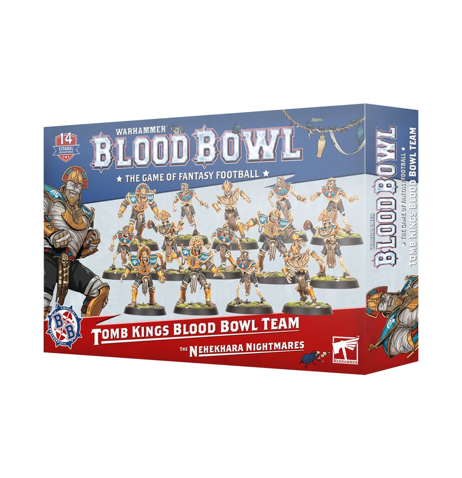 Warhammer Blood Bowl – Tomb Kings Blood Bowl Team: The Nehekhara Nightmares