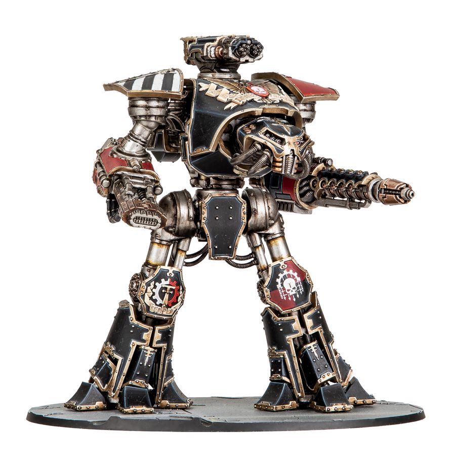 Warhammer The Horus Hersey Legions Imperialis: Reaver Titan with Graviton Obliterator and Volkite Annihilator