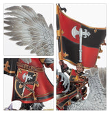 Warhammer The Old World - Kingdom of Britonnia: Battle Standard Bearer on Royal Pegasus