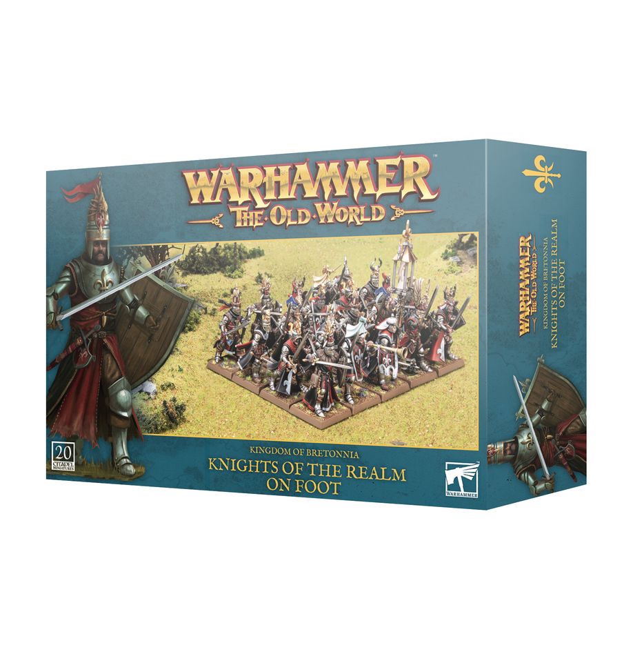 Warhammer The Old World - Kingdom of Britonnia: Knights of the Realm on Foot