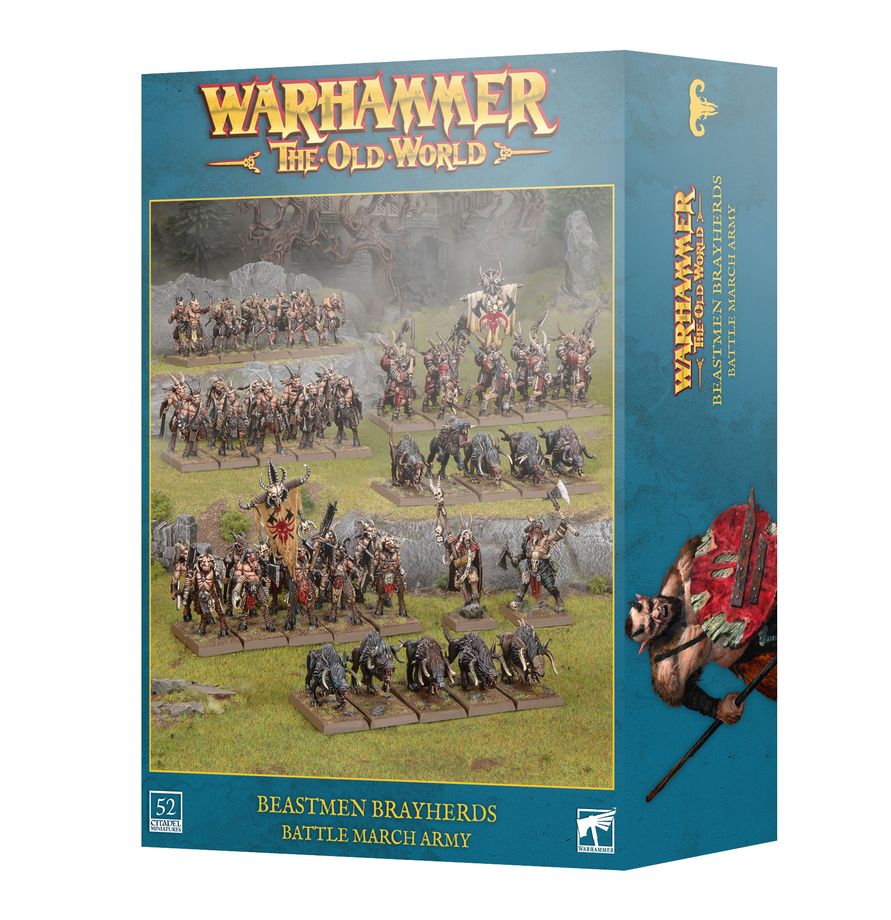 Warhammer The Old World- Beastmen Brayherds: Battle March Army
