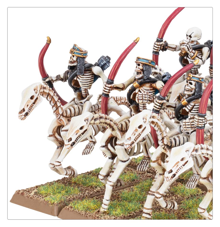 Warhammer The Old World - Tomb of Kings of Khemri: Skeleton Horsemen