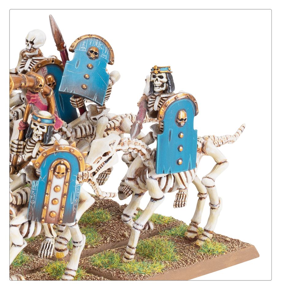 Warhammer The Old World - Tomb of Kings of Khemri: Skeleton Horsemen