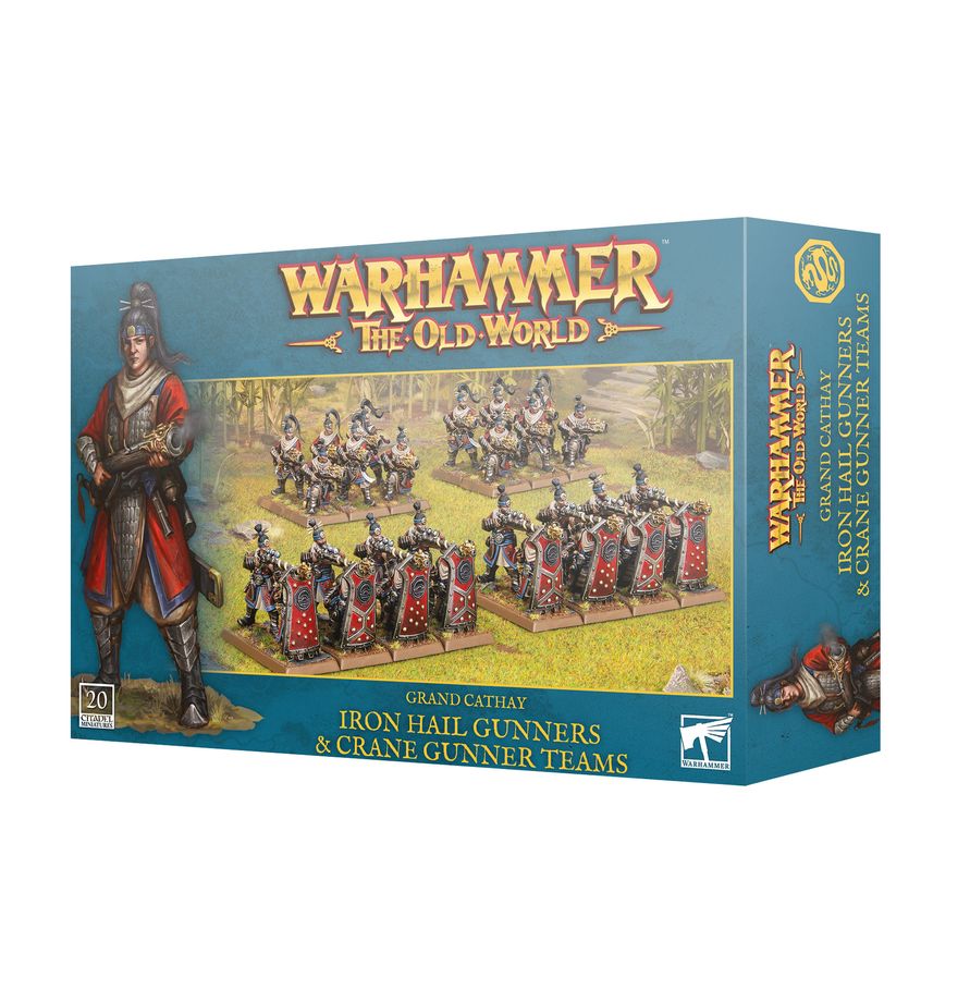 Warhammer The Old World: Grand Cathay- Iron Hail Gunners & Crane Gunner Teams