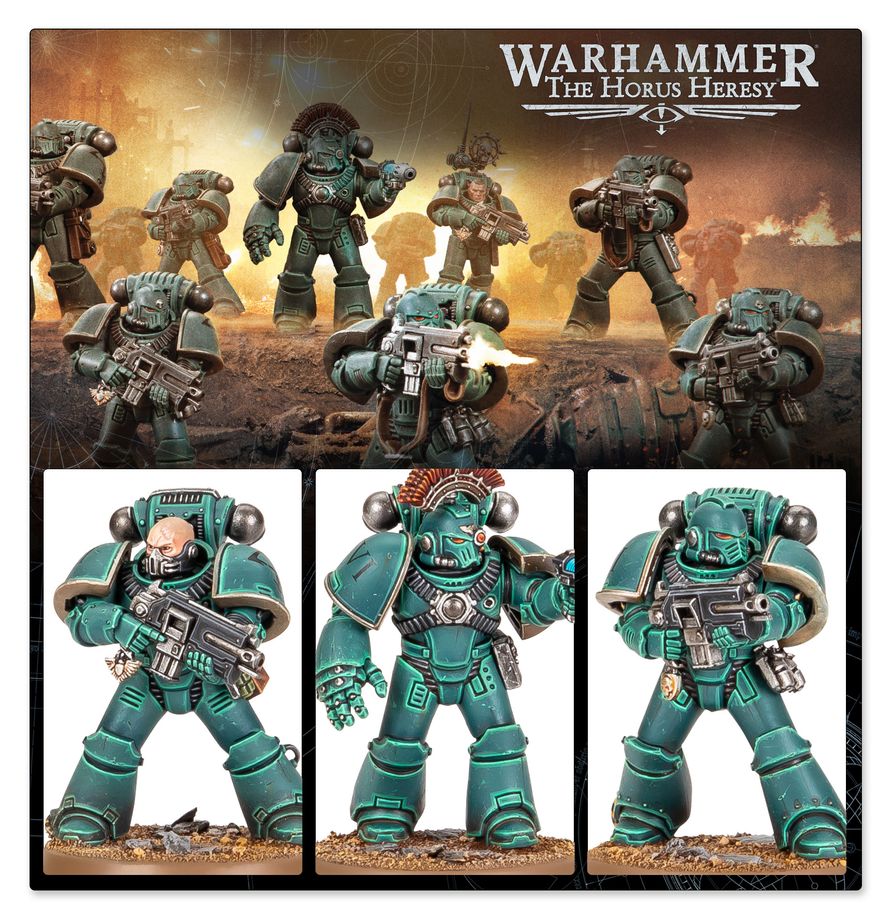 Warhammer The Horus Heresy - Legiones Astartes MkIV Tactical Squad