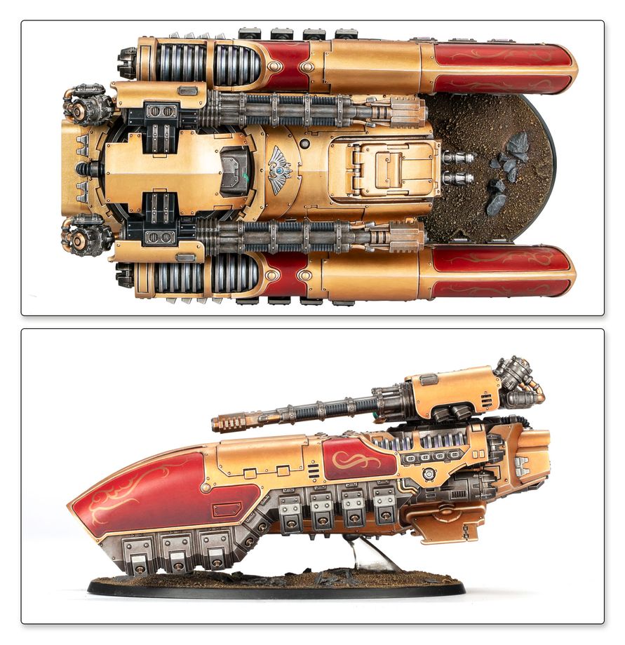 Warhammer The Horus Hersey- Legio Custodes: Caladius Grav-tank