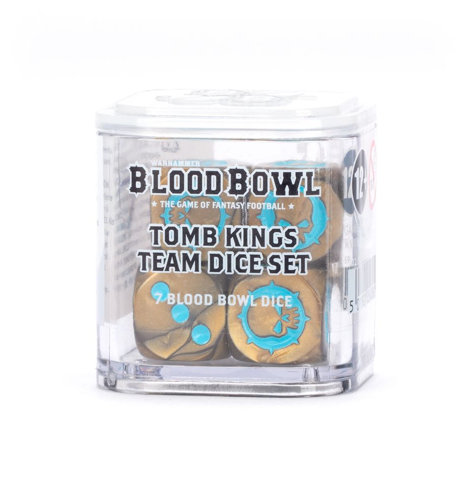 Warhammer Blood Bowl – Tomb Kings Team Dice