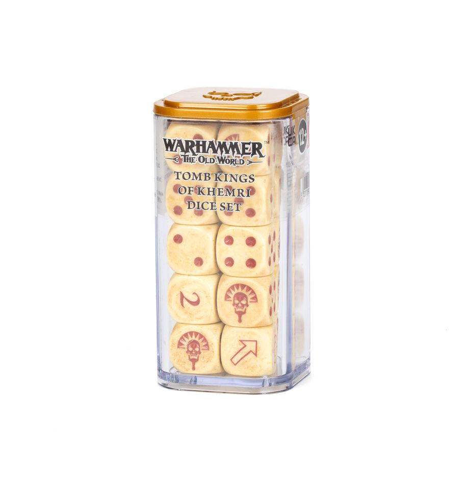 Warhammer Tomb Kings of Khemri Dice Set