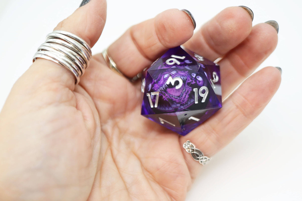 Foam Brain: Sharp Edge 35mm Shifting Sphere D20 - Eye Monster