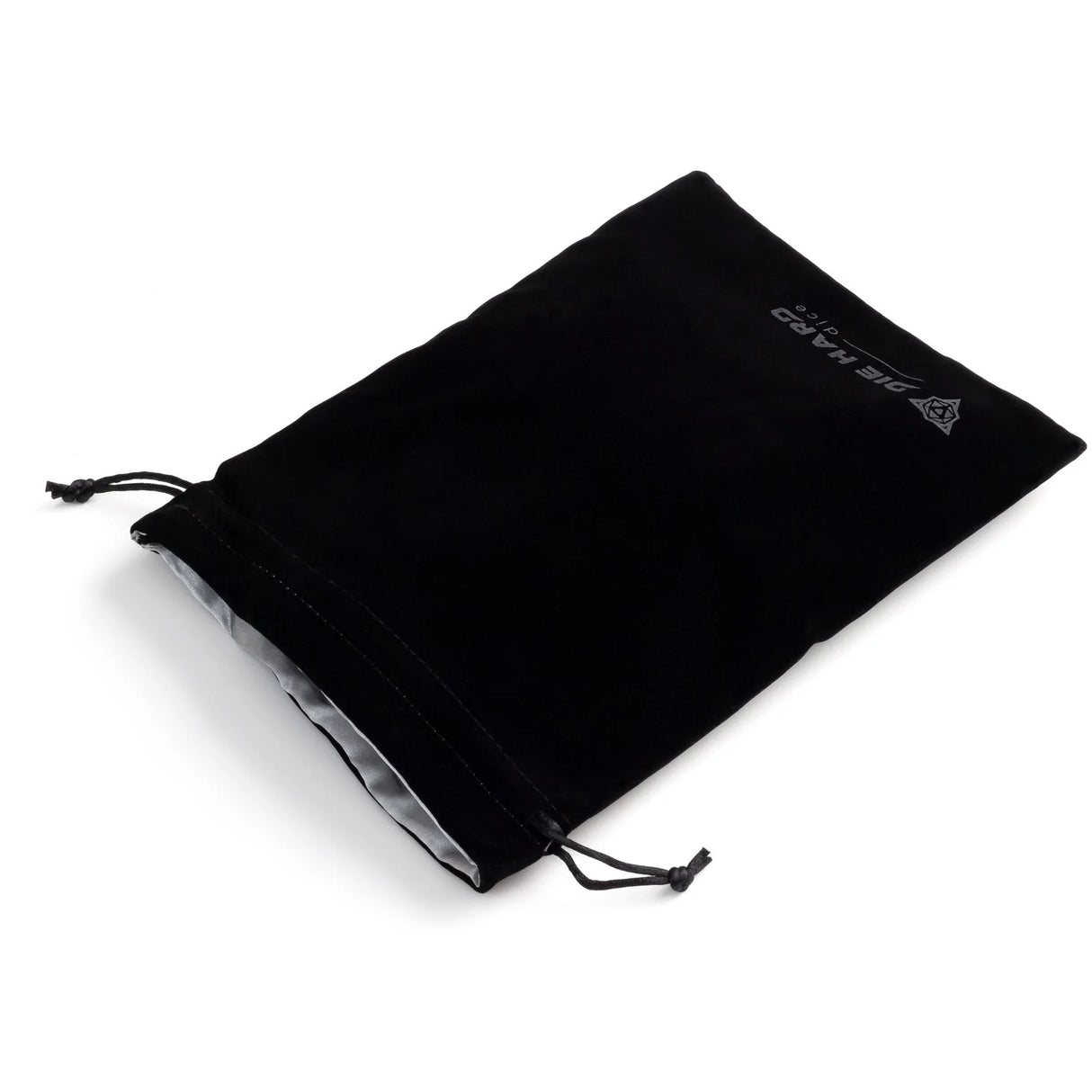 Die Hard Dice Velvet Dice Bag - Large Black