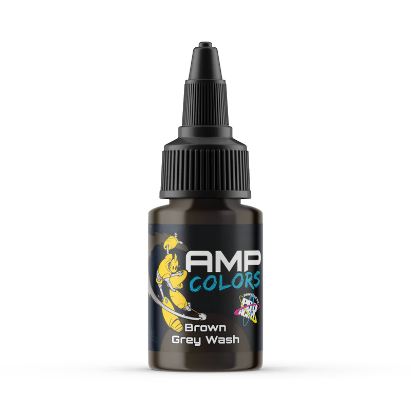 Monument Hobbies- AMP Colors Brown Grey Wash