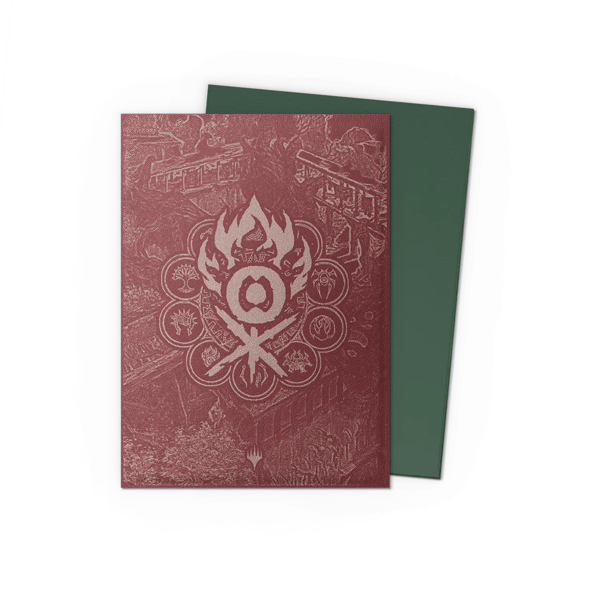 Dragon Shield: Guildpact Series -  Gruul Clans - Matte Dual Art Sleeves