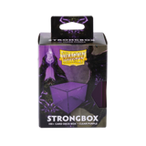 Dragon Shield Deckbox: 100+ Strongbox- Clear Purple