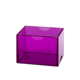 Dragon Shield Deckbox: 100+ Strongbox- Clear Purple