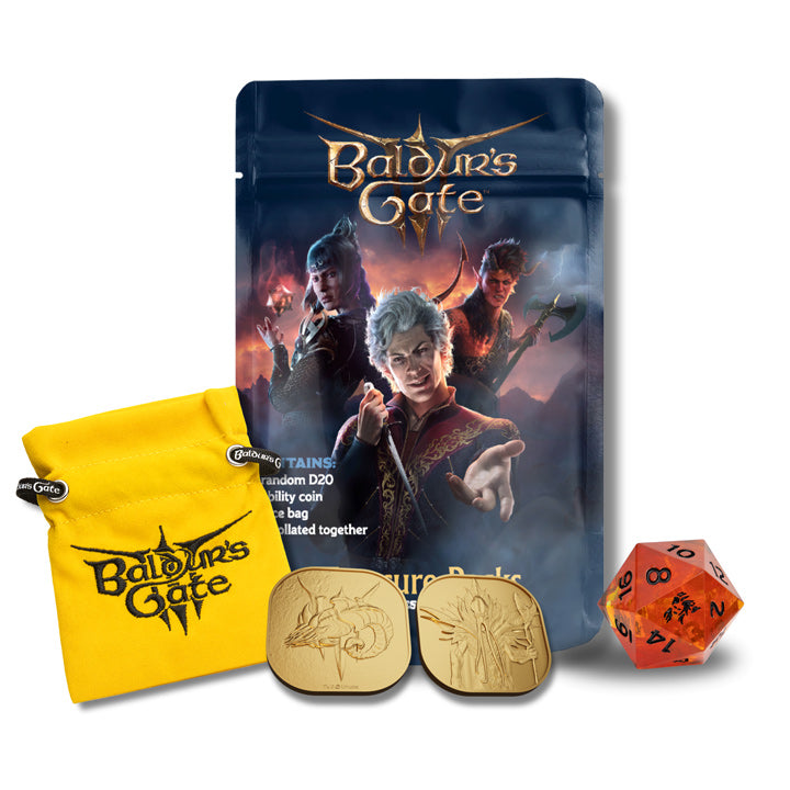 Sirius Dice D&D Baldur's Gate Treasure Pack