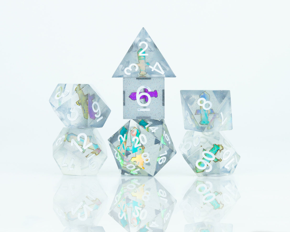 Sirius Dice RPG Dice Set (7): Sharp Dagger