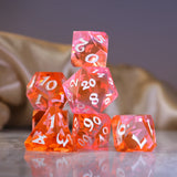 Die Hard Dice: 7pc RPG Set - Ember Glow