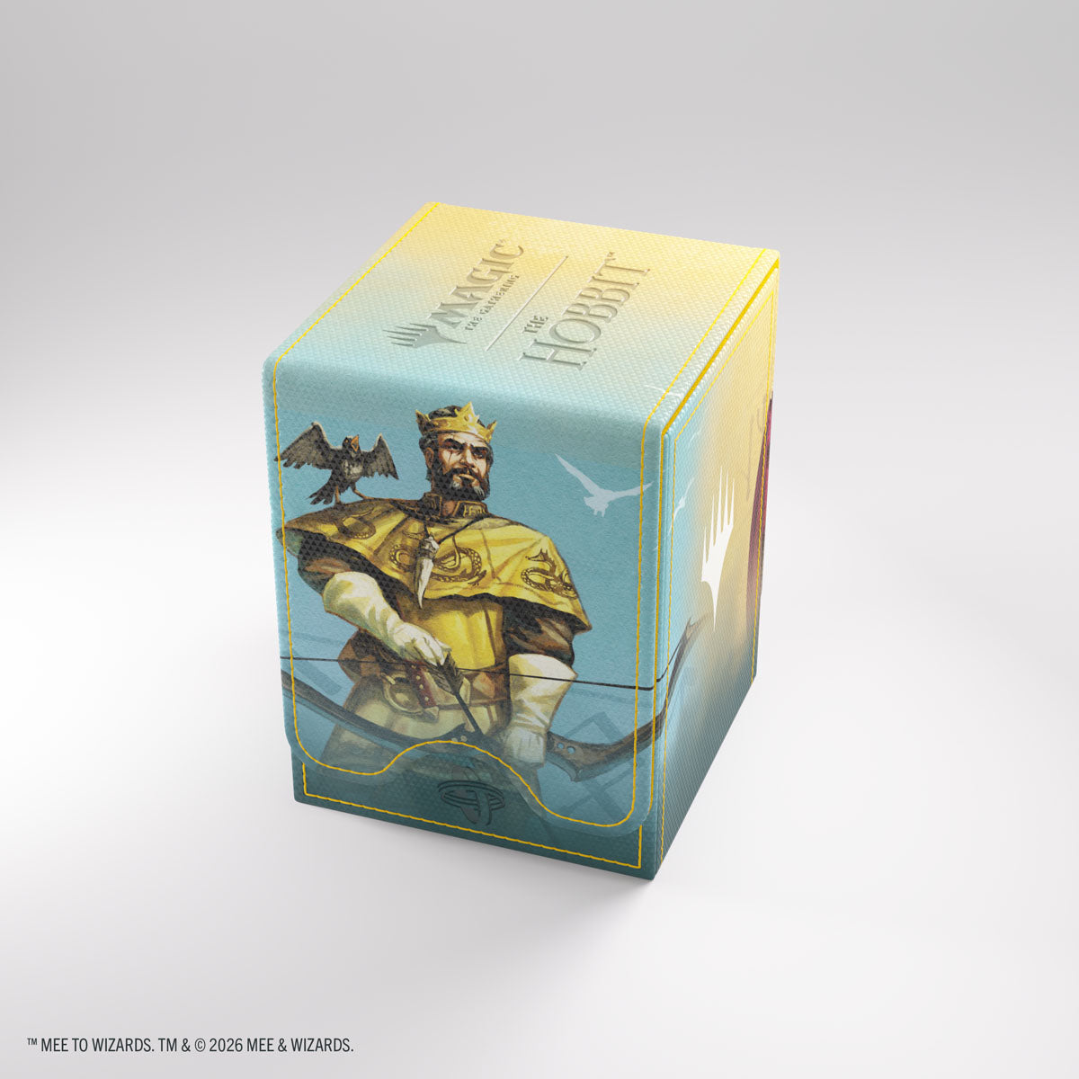 Gamegenic: MTG The Hobbit Squire 80+ XL Convertible - Gleaming Splendor/The King of Dale