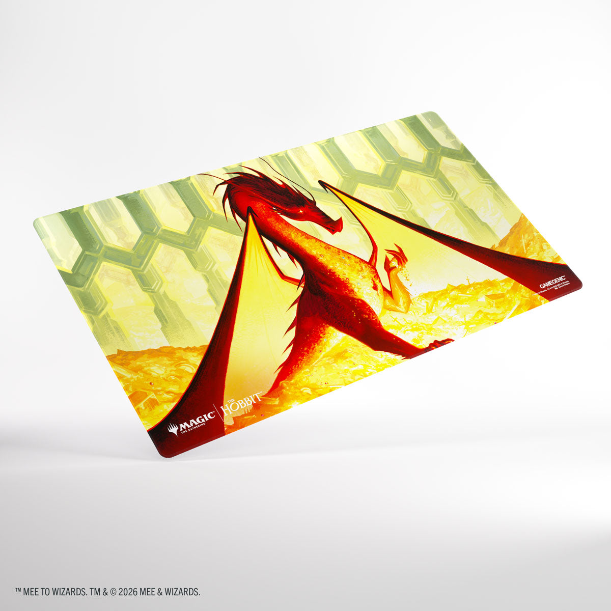 Gamegenic: MTG The Hobbit Shiny Playmat - Smaug the Golden