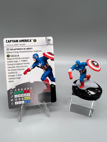 Marvel HeroClix: Avengers 60th Anniversary #006 Captain America