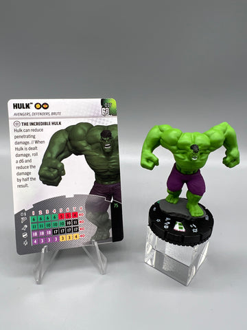 Marvel HeroClix: Avengers 60th Anniversary #017 Hulk