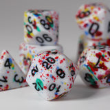 Die Hard Dice: 7pc RPG Set - Color Spray - Rainbow