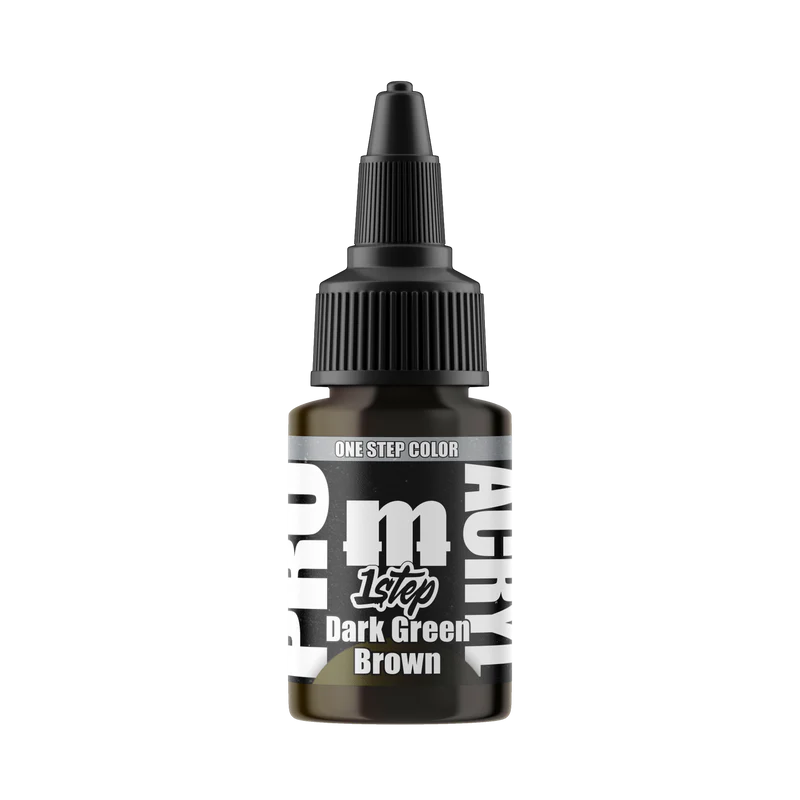 Monument Hobbies: PRO Acryl 1-Step 509 - Dark Green Brown