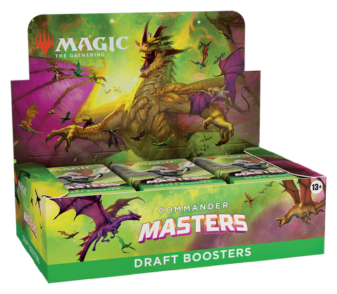 Magic the Gathering CCG: Commander Masters Draft Booster Box