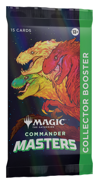 Magic the Gathering CCG: Commander Masters Collector Booster Pack