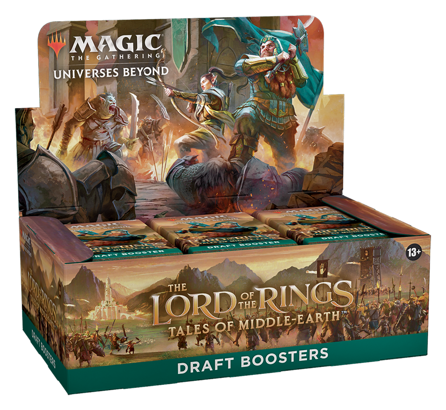 Magic the Gathering CCG: The Lord of the Rings Tales of Middle-Earth Draft Booster Box