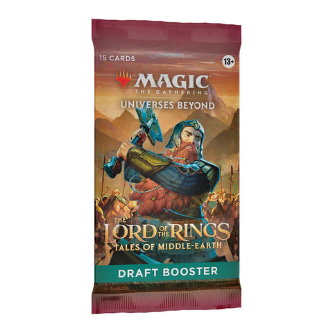 Magic the Gathering CCG: The Lord of the Rings Tales of Middle-Earth Draft Booster Pack