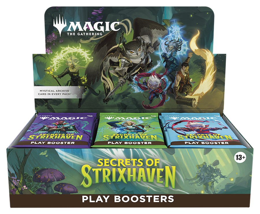 Magic the Gathering CCG: Secrets of Strixhaven Play Booster Box