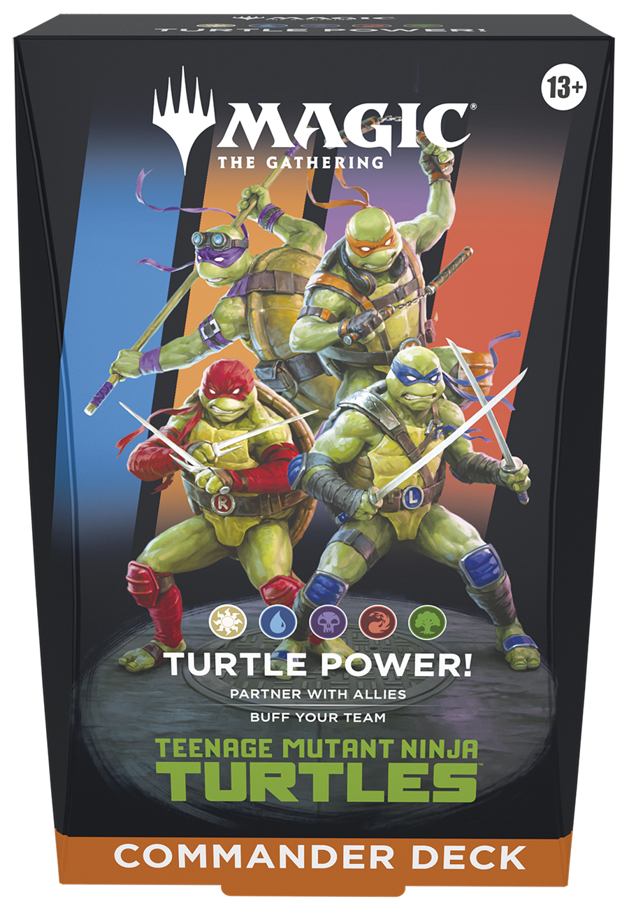 Magic the Gathering CCG: Teenage Mutant Ninja Turtles Commander Deck
