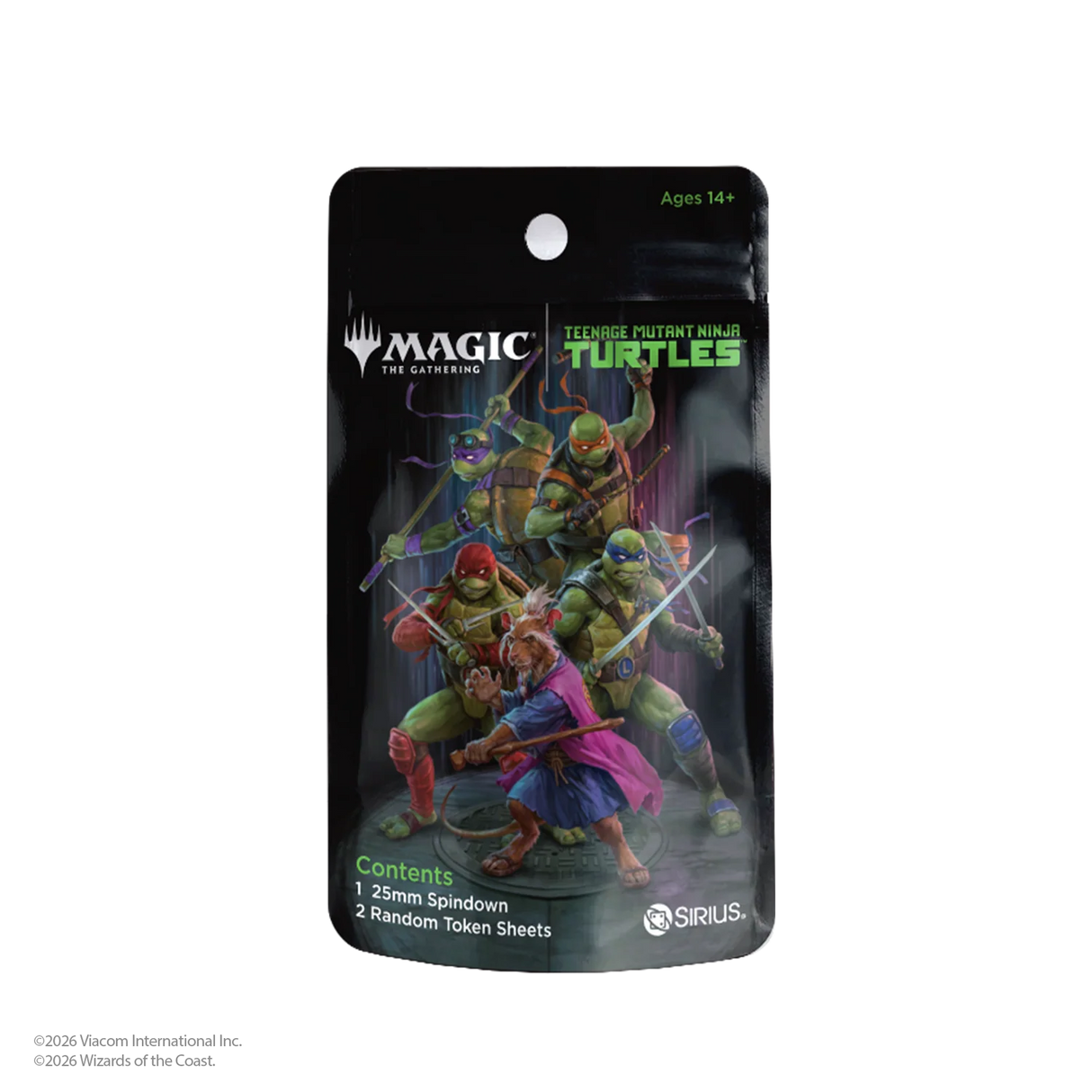 Sirius Dice MTG Teenage Mutant Ninja Turtles Treasure Mystery Pack