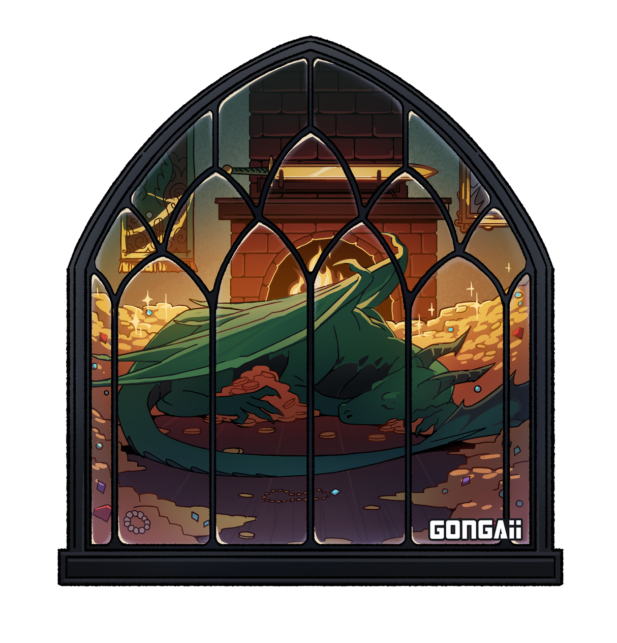 Gongaii Vinyl Posters