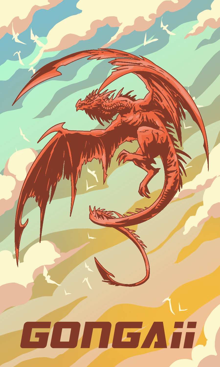 Gongaii Card Stock Posters 12x18