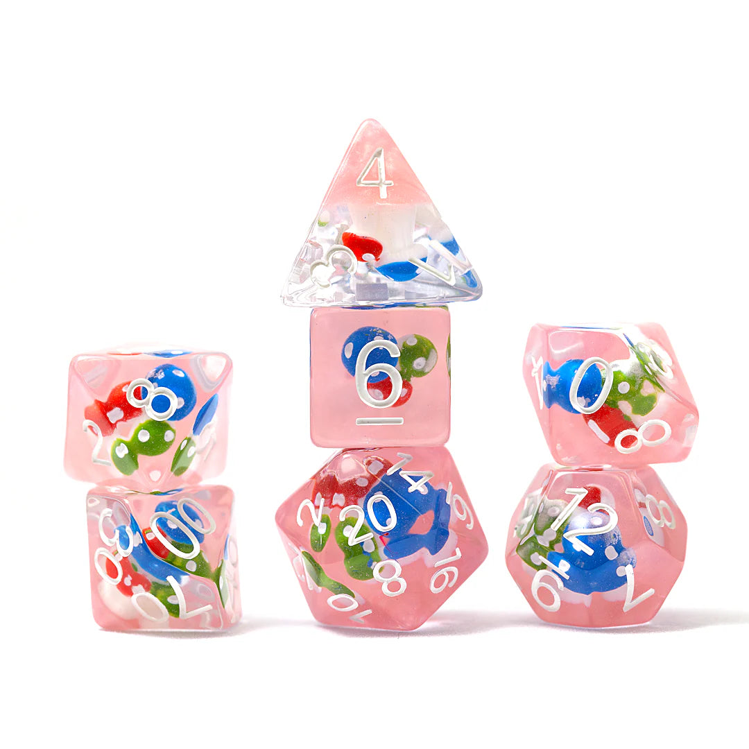 Sirius Dice RPG Dice Set (7): Magic Mushroom