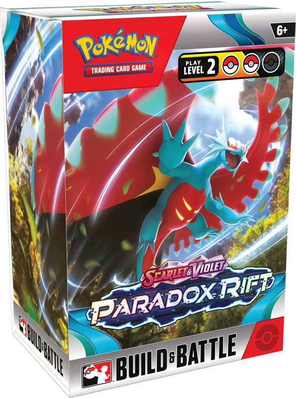 Pokemon TCG: Scarlet & Violet - Paradox Rift Build & Battle Box