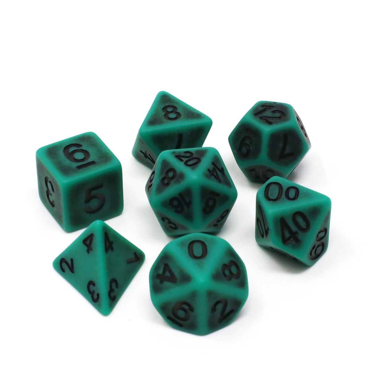 Die Hard Dice: 7pc RPG Set - Swamp Ancient
