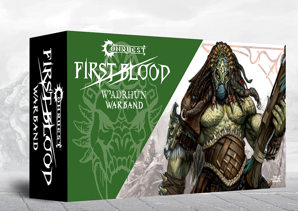 Conquest:  W'Adrhun - First Blood New Edition Warband