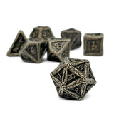 Norse Foundry: Pirate Dice - Pieces of 8 7 Piece RPG set Alloy Dice