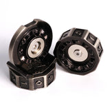 Die Hard Dice: V2 LifeLink Counter - Battleworn Silver