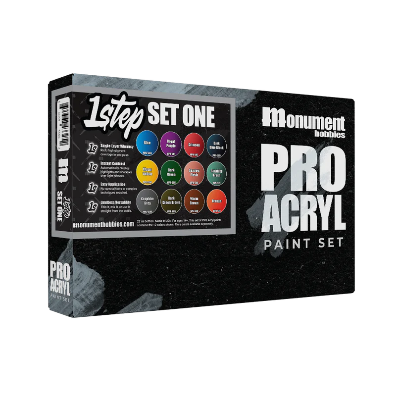 Monument Hobbies: PRO Acryl 1-Step Set #1